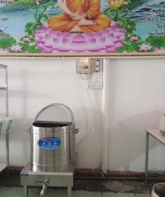 Nồi Nấu Canh 100 Lít Bằng Điện Bảo Phát: Phục Vụ 300 Suất Ăn Mỗi Mẻ, Nước Dùng Ngọt Thanh