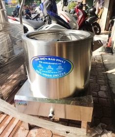 Nồi Điện 3 Ngăn 1/4 Nấu Bún Bò, Bún Riêu - Tiết Kiệm, Tiện Lợi