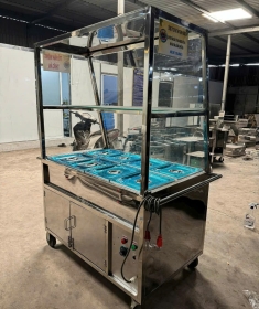 Tủ Hâm Nóng Thức Ăn 10 Khay – Giải Pháp Giữ Nhiệt Hiệu Quả Cho Nhà Hàng Và Bếp Công Nghiệp