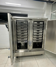 Tủ hấp đa năng công nghiệp 100 kg – Giải pháp tối ưu cho nhà hàng và cơ sở sản xuất thực phẩm