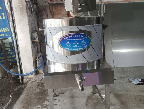 Nồi nấu nước sôi công nghiệp 100L – Bí quyết tối ưu cho quán ăn và nhà hàng