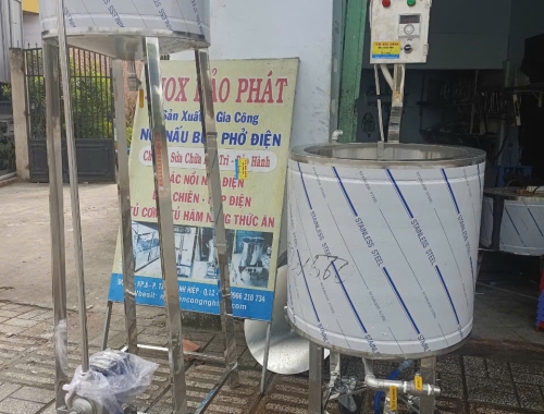 Nồi điện công nghiệp nấu sữa đậu nành – Giải pháp tiết kiệm và hiệu quả cho cơ sở sản xuất