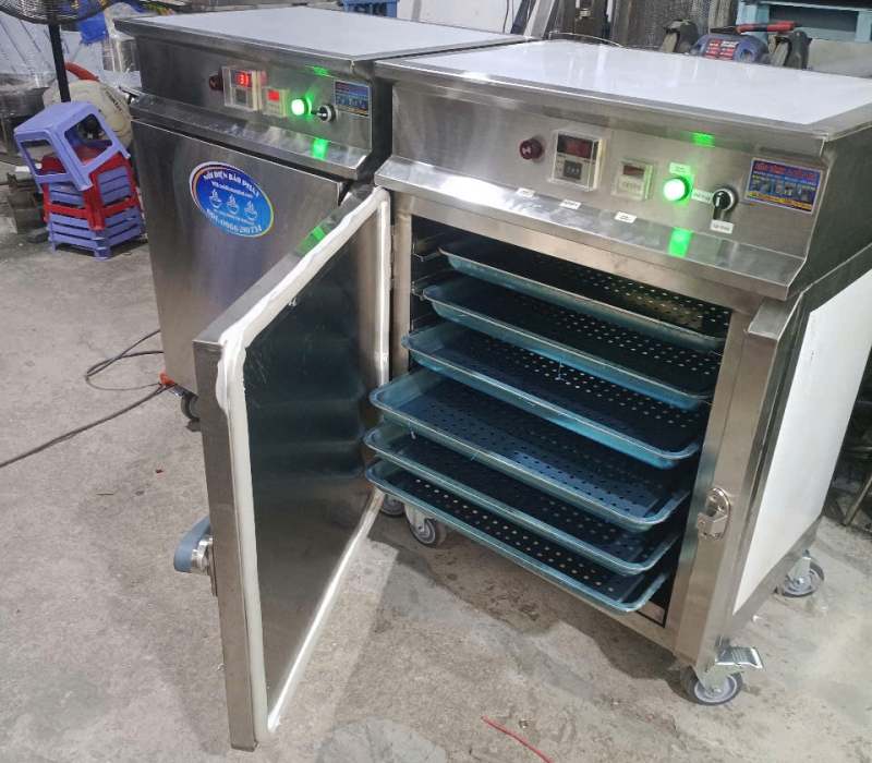 Tủ Ủ Sữa Chua 6 Khay Bằng Điện – Giải Pháp Ủ Sữa Chuyên Nghiệp Cho Quán Ăn Và Cơ Sở Sản Xuất