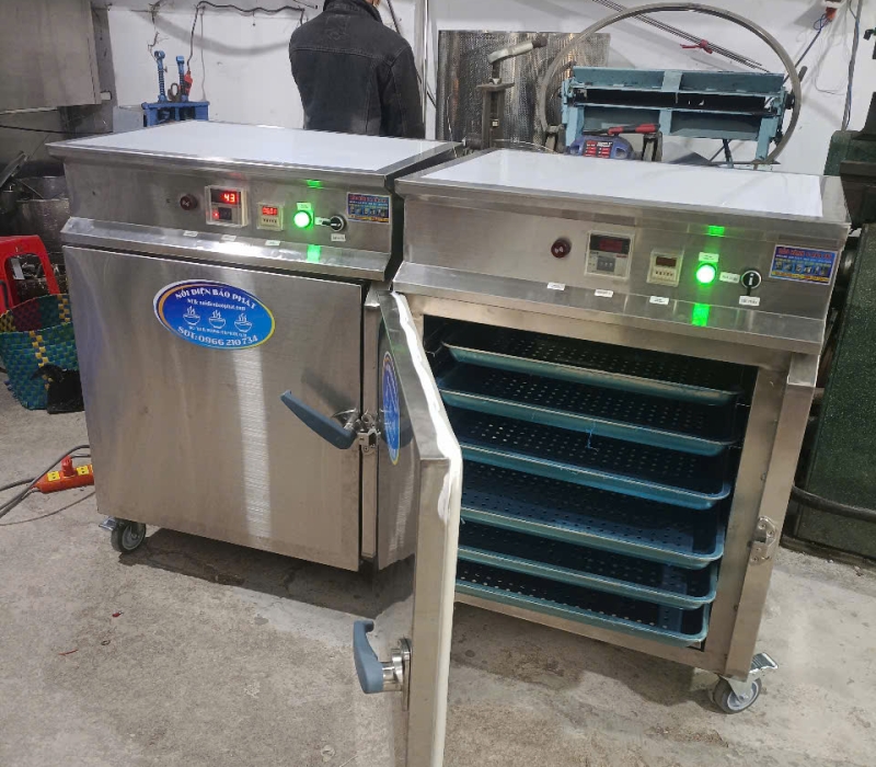 Tủ Ủ Sữa Chua 6 Khay Bằng Điện – Giải Pháp Ủ Sữa Chuyên Nghiệp Cho Quán Ăn Và Cơ Sở Sản Xuất