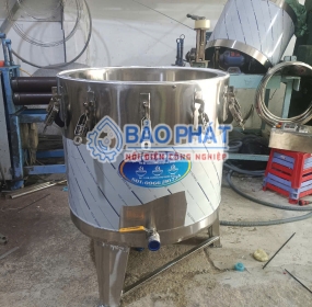 Nồi Áp Suất Công Nghiệp 200 Lít: Giải Pháp Ninh Hầm "Thần Tốc" Cho Bếp Ăn Quy Mô Lớn