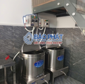 Nồi Điện Nấu Hủ Tiếu Mực 2 Ngăn 100 Lít HCM Bảo Phát: Tiện Lợi, Tiết Kiệm