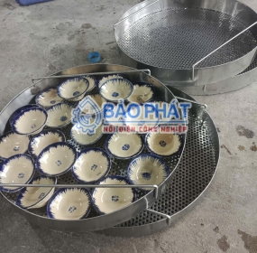 Nồi Hấp Bánh Bèo 4 Vỉ Bằng Điện Bảo Phát: Bánh Xoáy Sâu, Không Rỏ Giọt Nước