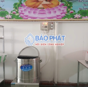 Nồi Nấu Canh 100 Lít Bằng Điện Bảo Phát: Phục Vụ 300 Suất Ăn Mỗi Mẻ, Nước Dùng Ngọt Thanh