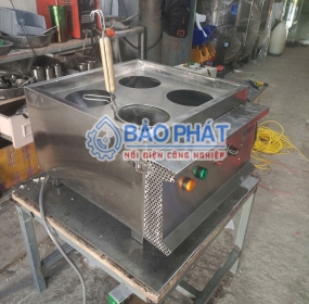 Bếp Nhúng Bánh Phở, Mì 4 Ngăn Bảo Phát: Trụng Nhanh Cùng Lúc, Không Sợ Ùn Tắc Khách