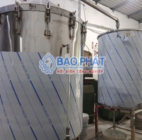 Nồi Nấu Tách Dược Liệu, Thảo Mộc 100 Lít Bảo Phát: Chiết Xuất Tinh Chất, Chống Khê Cháy