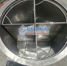 Nồi nấu 100 lít 3 ngăn