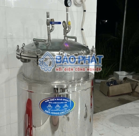 Hồi Áp Áp 150 Lít Bằng Điện – Giải Pháp Cô Nhanh, Tiết Kiệm Cho Quán Ăn Và Cơ Sở Kinh Doanh