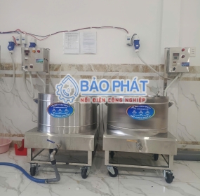 Nồi Nấu Phở Bằng Điện 150 Lít Bảo Phát: Giữ Nhiệt Sâu, Đáp Ứng Trăm Suất Ăn