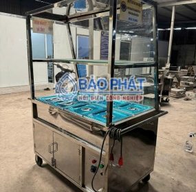 Tủ Hâm Nóng Thức Ăn 10 Khay – Giải Pháp Giữ Nhiệt Hiệu Quả Cho Nhà Hàng Và Bếp Công Nghiệp