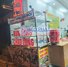 Nồi Nấu Cháo Lòng Bằng Điện 50 Lít Bảo Phát: Cháo Nhuyễn Mịn, Chống Khê Cháy