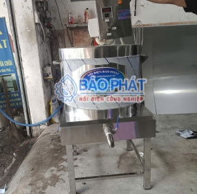 Nồi nấu nước sôi công nghiệp 100L – Giải pháp tối ưu cho bếp ăn chuyên nghiệp