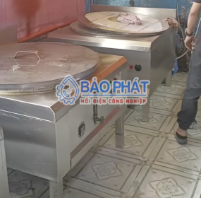 Chảo Chiên Quẩy Bằng Điện Bảo Phát – Giải Pháp Chiên Nhanh, Tiết Kiệm Dầu Cho Hộ Kinh Doanh