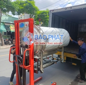 Nồi Hấp Tiệt Trùng Nằm Ngang 500 Lít Bình Dương