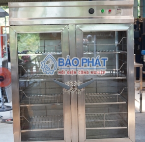 Tủ Sấy Chén Dĩa Inox 304 Công Nghiệp: Giải Pháp Diệt Khuẩn, Tối Ưu Cho Bếp Ăn Nhà Hàng