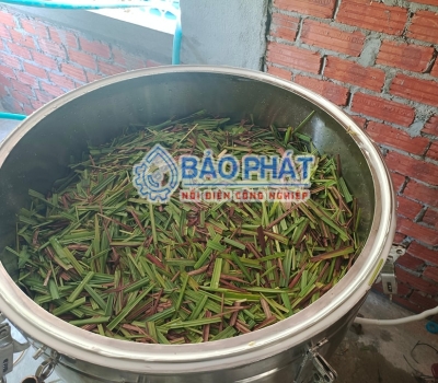 Thiết bị chưng cất tinh dầu sả 150 lít: Nâng tầm tinh dầu sả Việt Nam