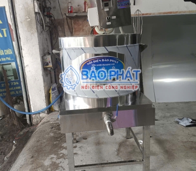 Nồi nấu nước sôi công nghiệp 100L – Bí quyết tối ưu cho quán ăn và nhà hàng