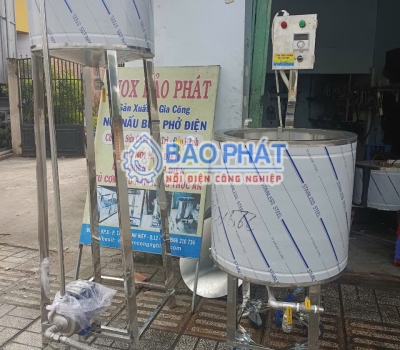 Nồi điện công nghiệp nấu sữa đậu nành – Giải pháp tiết kiệm và hiệu quả cho cơ sở sản xuất